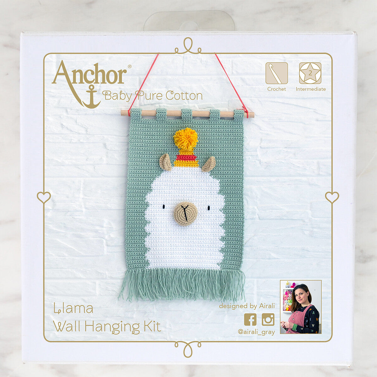 Anchor Lama Duvar Süsü Kiti - A28B003-09061